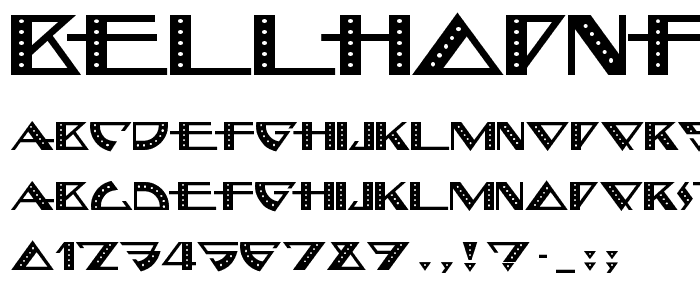 BellhopNF font