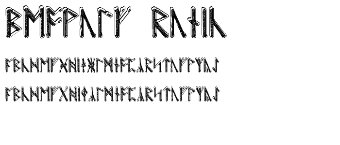 Beowulf Runic font