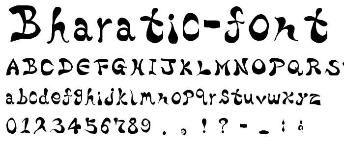 Bharatic-Font font