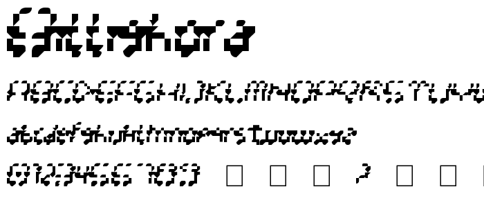 BilligHora font
