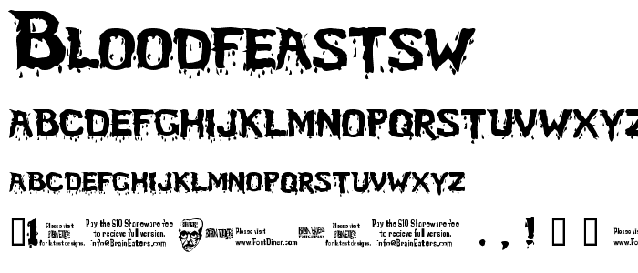 BloodFeastSW font
