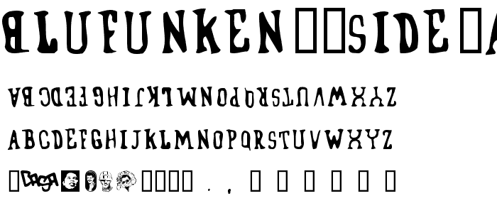Blufunken (side A) font