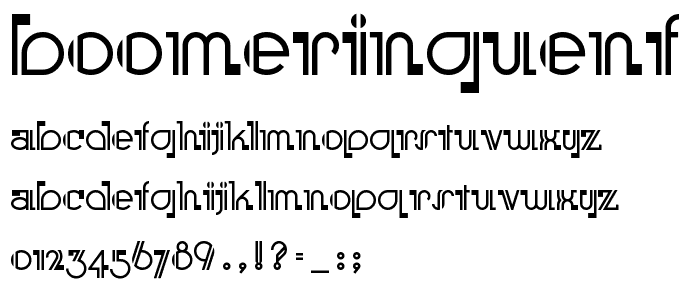 BooMeringueNF font