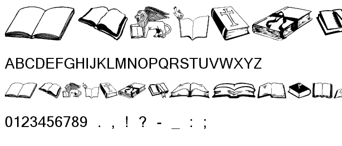 Books font