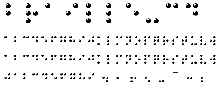 Braille 3D police
