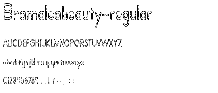 BramaleaBeauty-Regular police