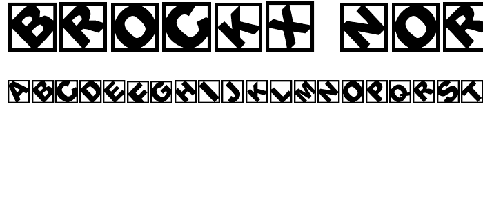 Brockx Normal BC font