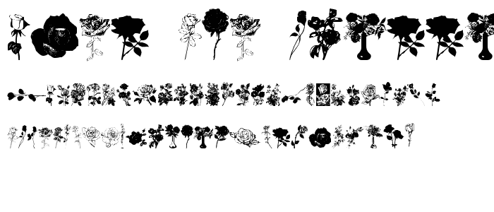 Buds and Blossoms font
