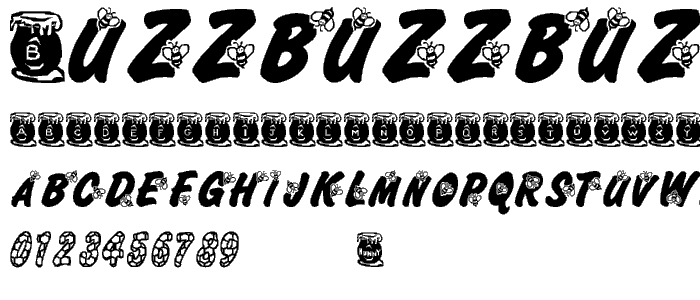 BuzzBuzzBuzz font