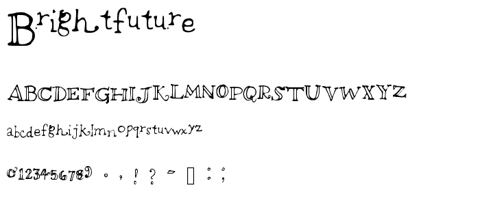 brightfuture font