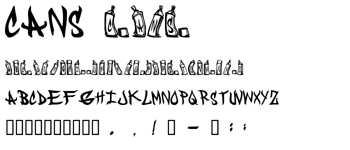 CANS font