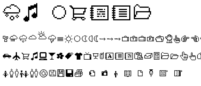 CD-Icons font