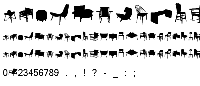 CadeirasPC font