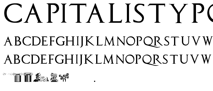 CapitalisTypOasisMedium font