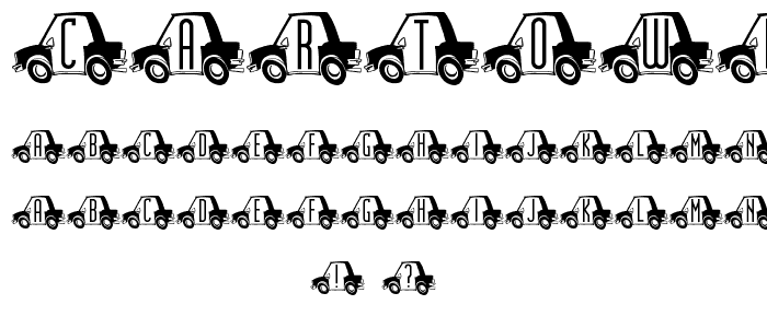 CarTown font