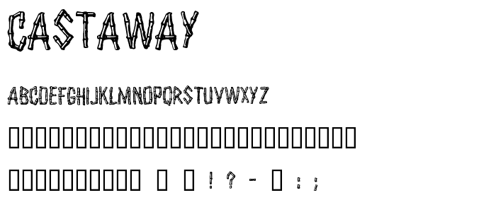 Castaway font