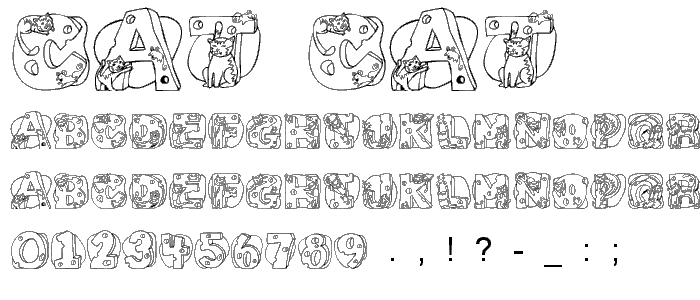 Cat Cat font