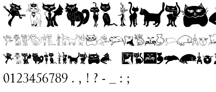 CatCrypt font