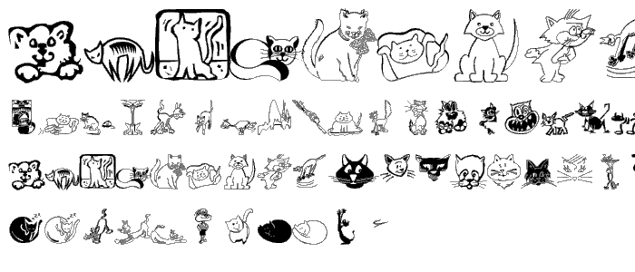 CatsCats font