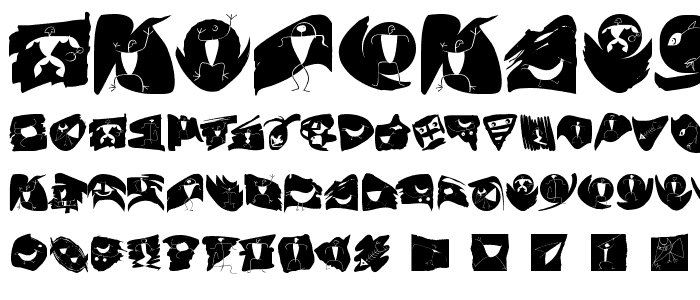CavePaint font