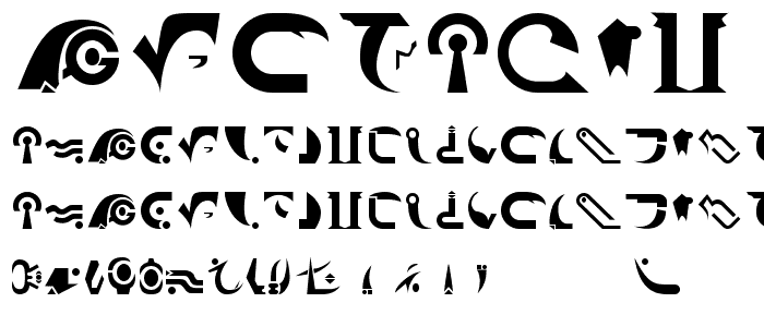 Centauri font