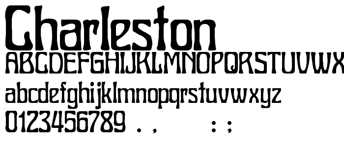 Charleston font