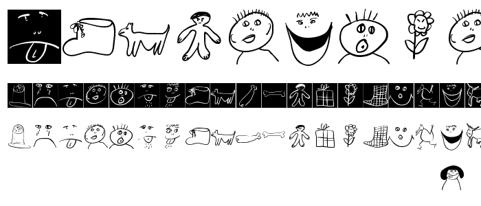 ChildrenDingbats font