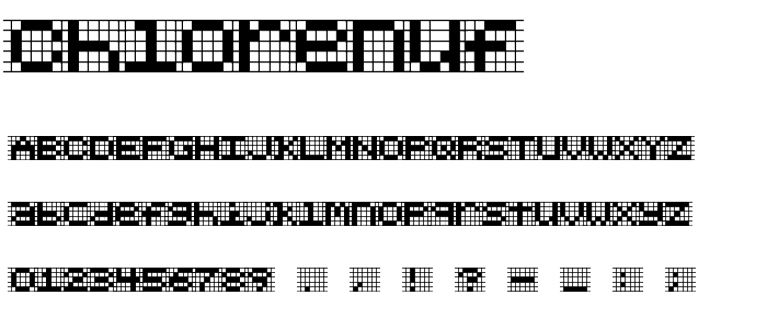 Chlorenuf font