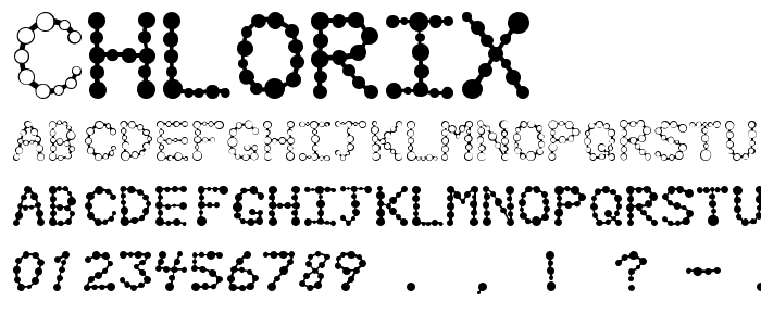 Chlorix font