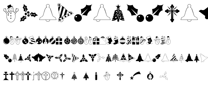 Christmas Regular font