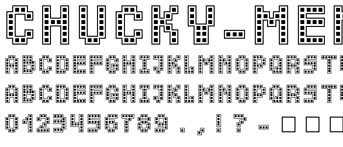 Chucky Mendoza Regular font