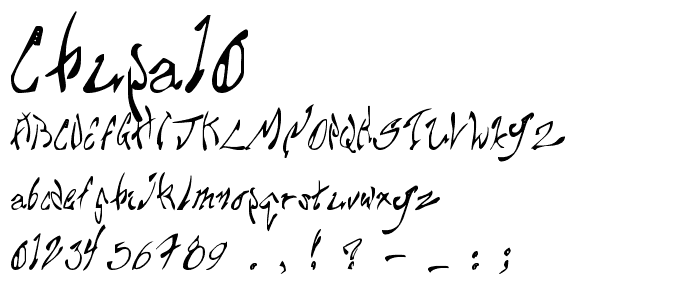 Chupa10 font