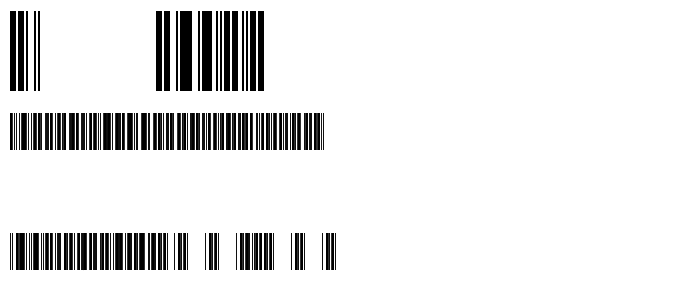 Code39   font