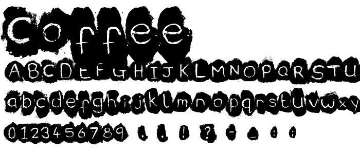 Coffee font