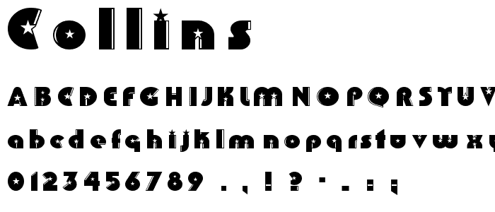 Collins font