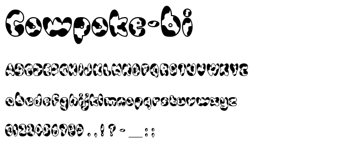 Cowpoke BI font