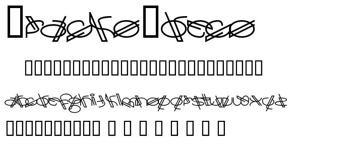 Cracko Deco font