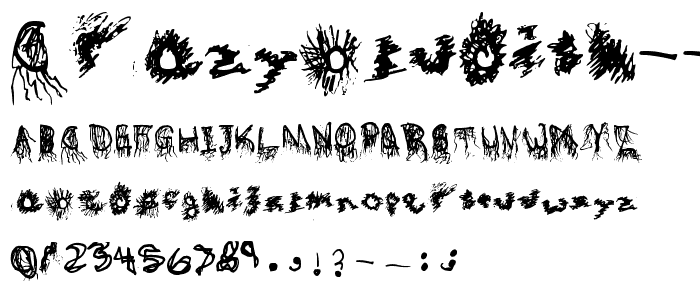 CrazyBludish    font