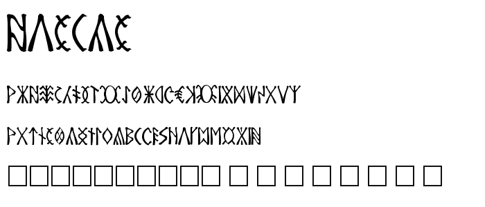 Csenge font