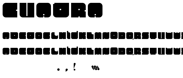 Cuadra font