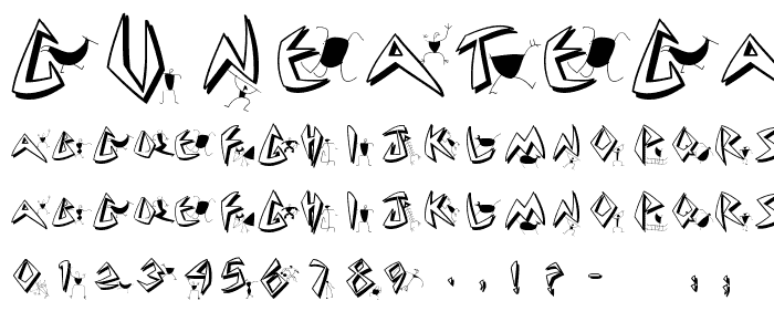 CuneateCaps font