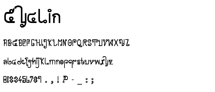 Cyclin font