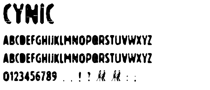 Cynic font