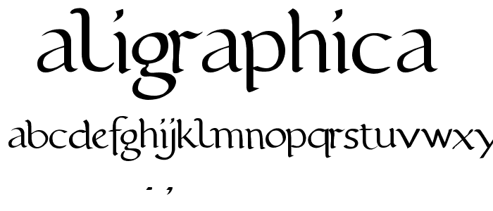 caligraphica font