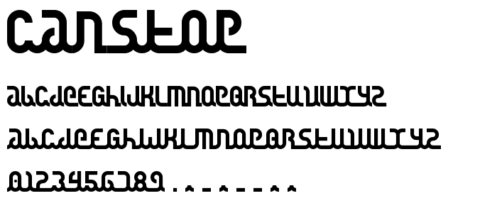 canstop font