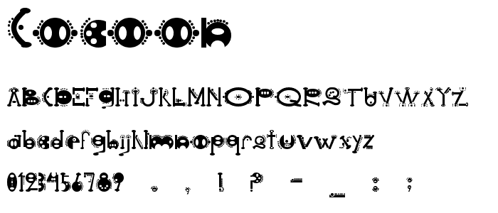 cocoon font