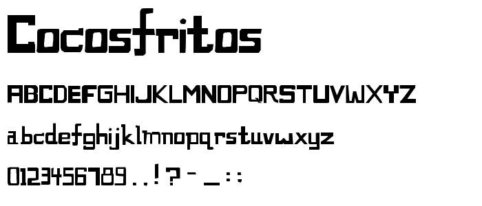 cocosfritos font