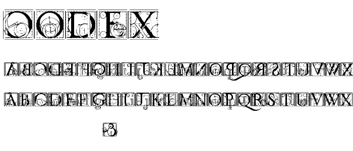 codex font