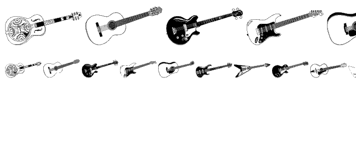 DJ Stringed font