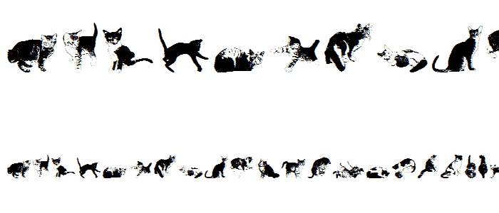 DJ Cats font